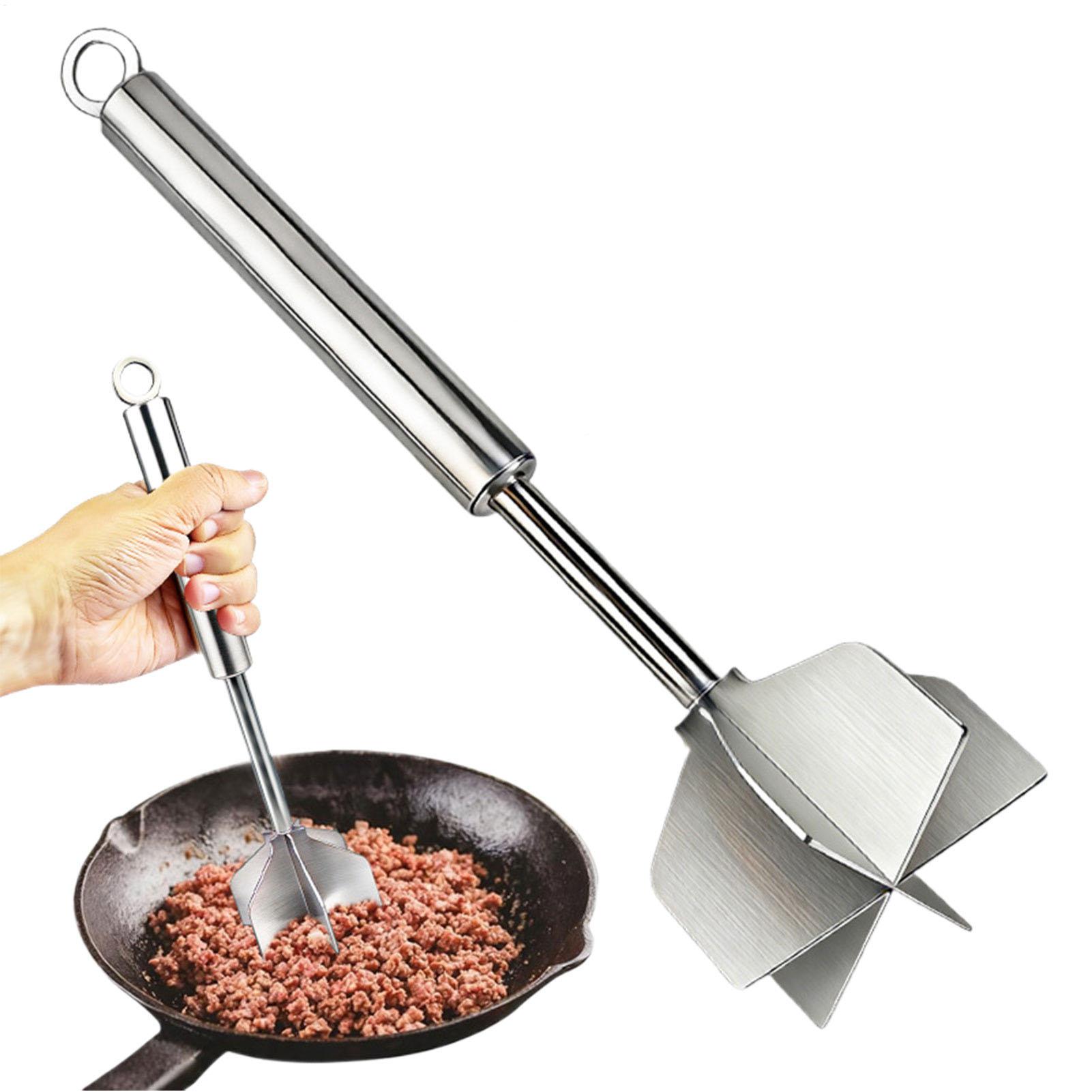 Meal Prep With Ground Beef - 스테인리스 스틸 고기 분쇄기, 버거 스매셔,