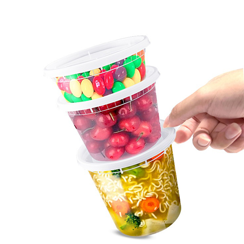 Meal Prep No Microwave - 10개입 투명 식품 등급 BPA 프리