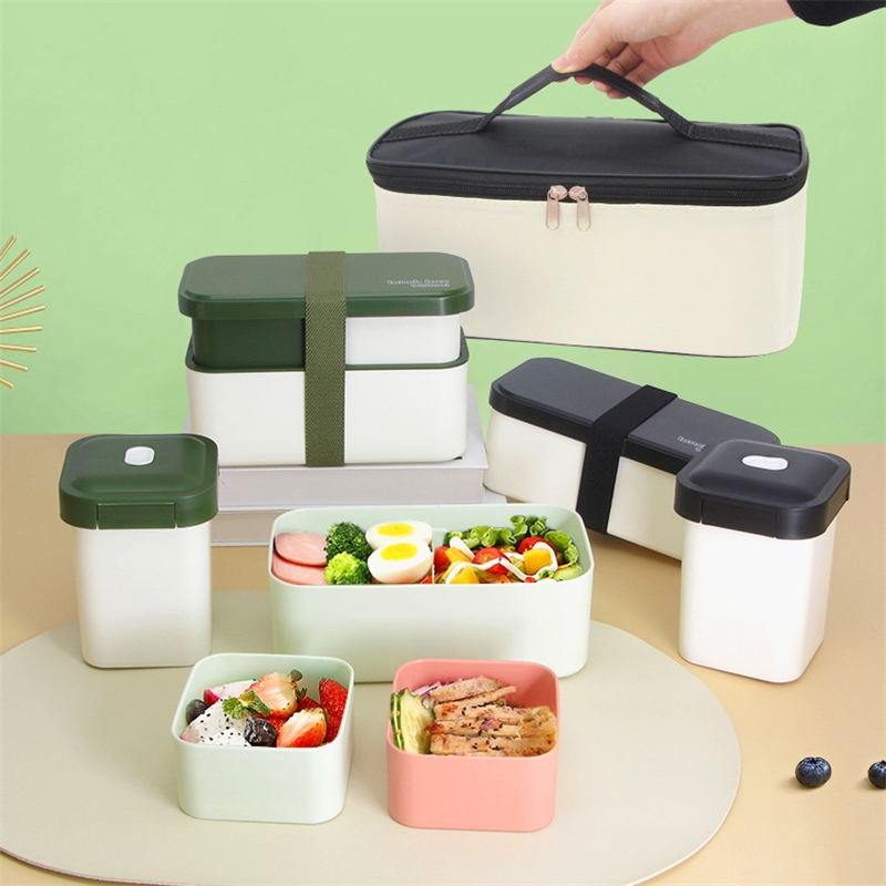 이중 칸 도시락 상자 전자레인지 도시락 용기 직장인 학 - Meal Prep Japanese Food 리뷰 및 가격
