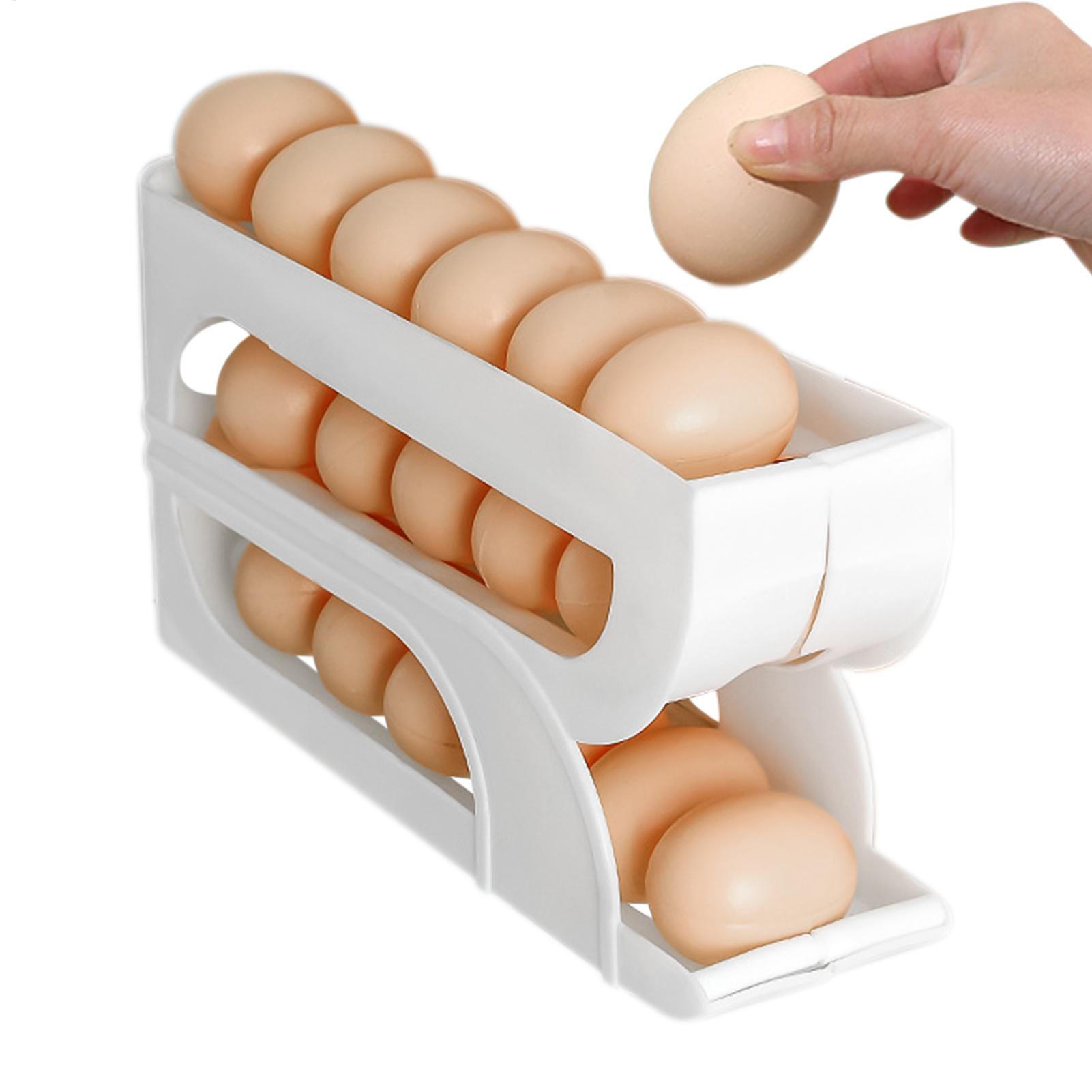 냉장고용 계란 보관함 3단 자동 롤링 계란 보관 랙 식 - Meal Prep Egg Whites 리뷰 및 가격
