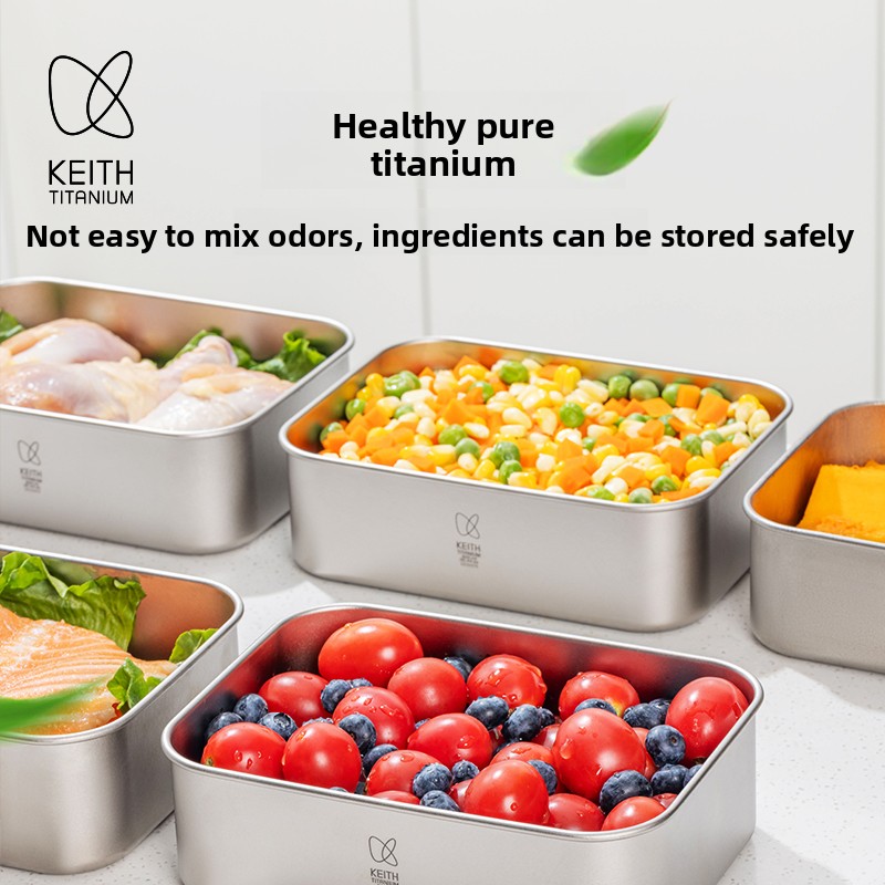Keith 티타늄 런치박스, 방수 밀폐 800ml, 캠 - Meal Prep No Microwave 리뷰 및 가격
