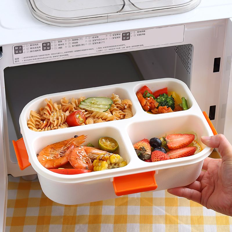 귀여운 미피 만화 캐릭터 도시락통(뚜껑 포함) 전자레인 - Meal Prep No Microwave 리뷰 및 가격