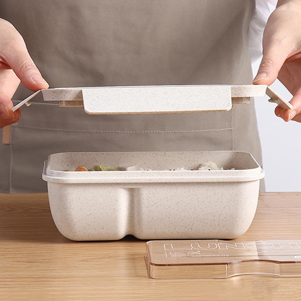1100ml 건강한 소재 도시락 밀짚 일본식 도시락 전 - Meal Prep Japanese Food 리뷰 및 가격